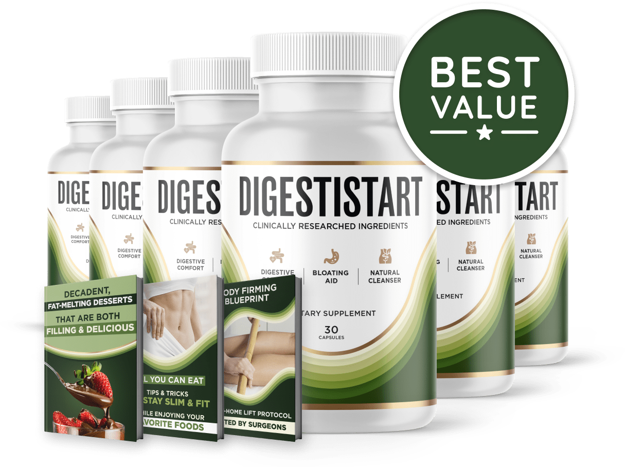 DigestiStart six bottles plus bonus